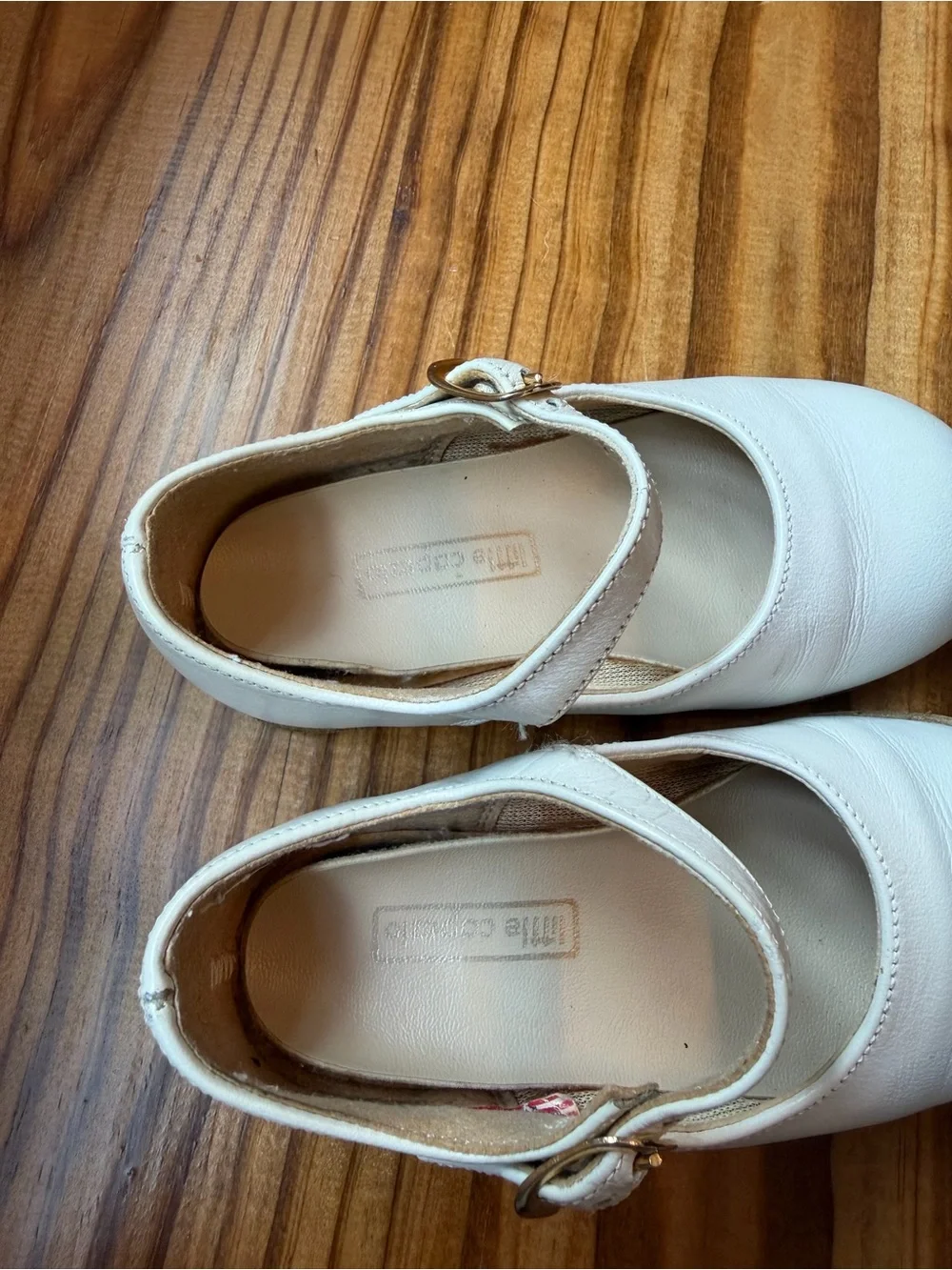 Little Capezio White Mary Jane Dress Shoes